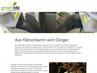 greenlife.co.at Webseite Vorschau