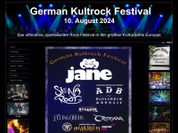 german-kultrock.com Webseite Vorschau
