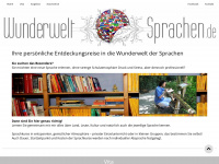 wunderwelt-sprachen.de Webseite Vorschau