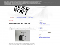 widerwort.blogspot.com Webseite Vorschau