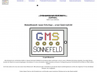 schule-sonnefeld.de Webseite Vorschau