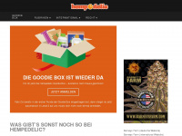 hempedelic.com Webseite Vorschau