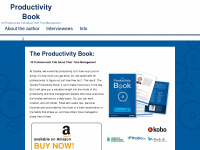 productivity-book.com Webseite Vorschau