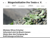 pro-teuto.de Webseite Vorschau