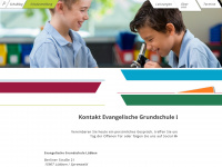 ev-grundschule-lübben.de Webseite Vorschau