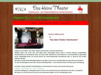 das-kleine-theater-hohenhameln.de Webseite Vorschau
