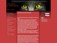 tierarztpraxis-bender.de Webseite Vorschau