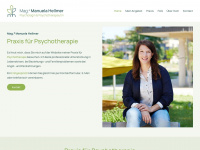 psychotherapie-hellmer.at Webseite Vorschau