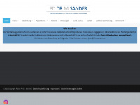 kfo-sander.de Webseite Vorschau