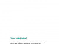 pitch-kodex.com Webseite Vorschau