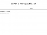 olivierchriste.ch Webseite Vorschau