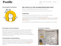 postille.ch Webseite Vorschau