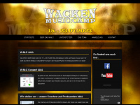 wacken-music-camp.de Webseite Vorschau