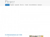 pieper-optik.de Webseite Vorschau