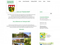 hoechheim.de Webseite Vorschau