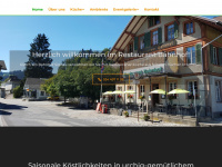 restaurant-bahnhof-signau.info Webseite Vorschau