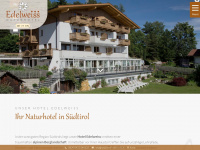 naturhotel-edelweiss.it Webseite Vorschau