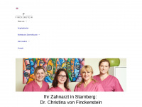 zahnarzt-finckenstein.de Webseite Vorschau