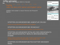 steffenschroeder.com Webseite Vorschau