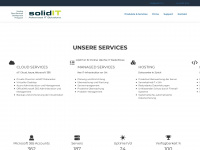 solidit.ch Webseite Vorschau