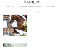 holzerhof.st Webseite Vorschau