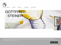 gottfriedsteiner.com Webseite Vorschau
