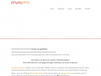 physiogohlis.de Webseite Vorschau