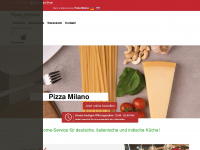 pizza-milano-fb.de Webseite Vorschau