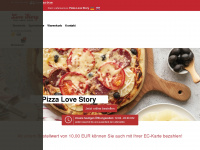 pizza-love-story.de Webseite Vorschau