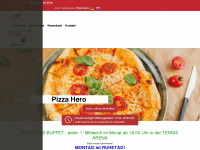 hero-pizza.de Webseite Vorschau