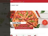 lech-pizza.net Webseite Vorschau