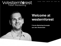 westernforest.de Webseite Vorschau