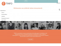 tinfo.fi Webseite Vorschau