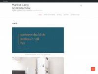 lang-sanitaertechnik.ch Webseite Vorschau