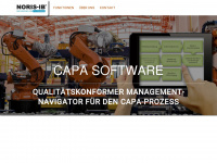 capa-softwareloesung.de Webseite Vorschau