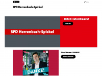 spd-herrenbach.de Webseite Vorschau