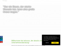 advacon.eu Webseite Vorschau