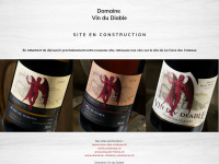 vin-du-diable.ch Webseite Vorschau