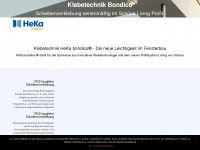 bondico-fenster.de Webseite Vorschau