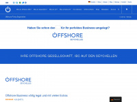 offshore.sc Webseite Vorschau