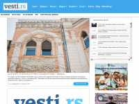 vesti.rs Webseite Vorschau
