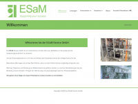 esam-gmbh.de Webseite Vorschau