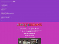 designmakers.de Webseite Vorschau
