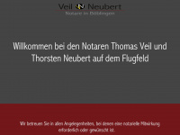notariatamflugfeld.de Webseite Vorschau