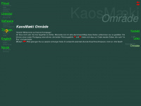 kaosmaki.de Webseite Vorschau