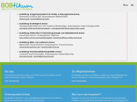 bobtikum.de Webseite Vorschau
