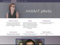 mutantpress.com Webseite Vorschau