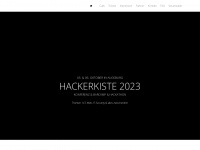 hackerkiste.de Webseite Vorschau