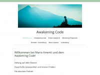 awakening-code.com Webseite Vorschau