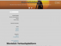 movietickblog.wordpress.com Webseite Vorschau